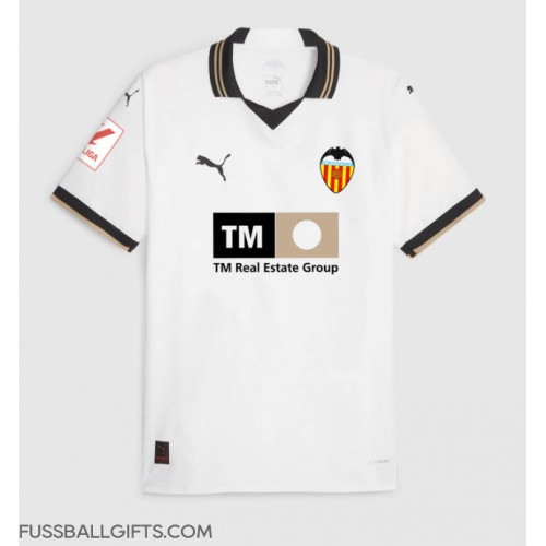Valencia Fußballbekleidung Heimtrikot 2023-24 Kurzarm